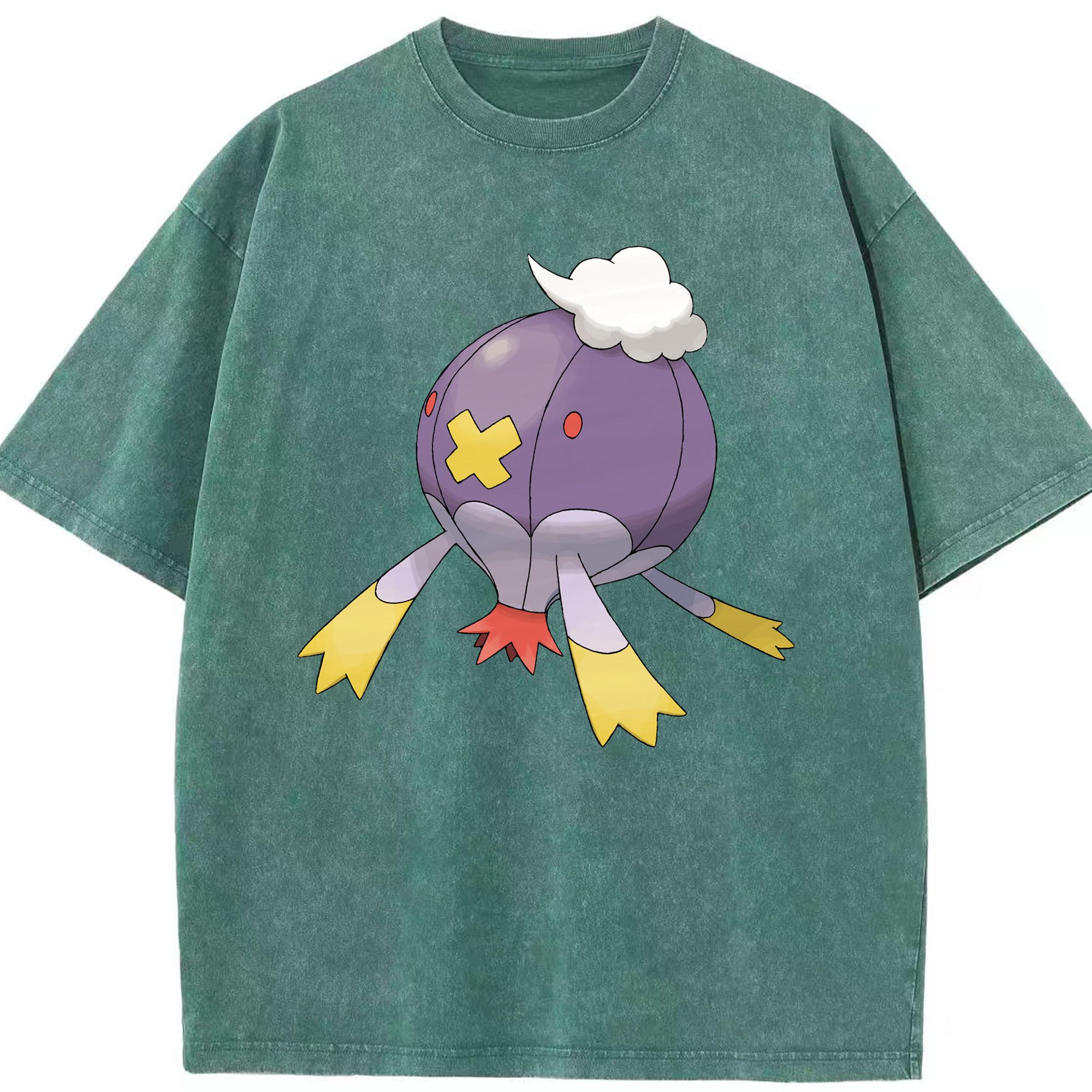 （画像用） ポケットモンスター Pokémon 綿100% ヴィンテージ風 半袖Tシャツ（フロントプリント）